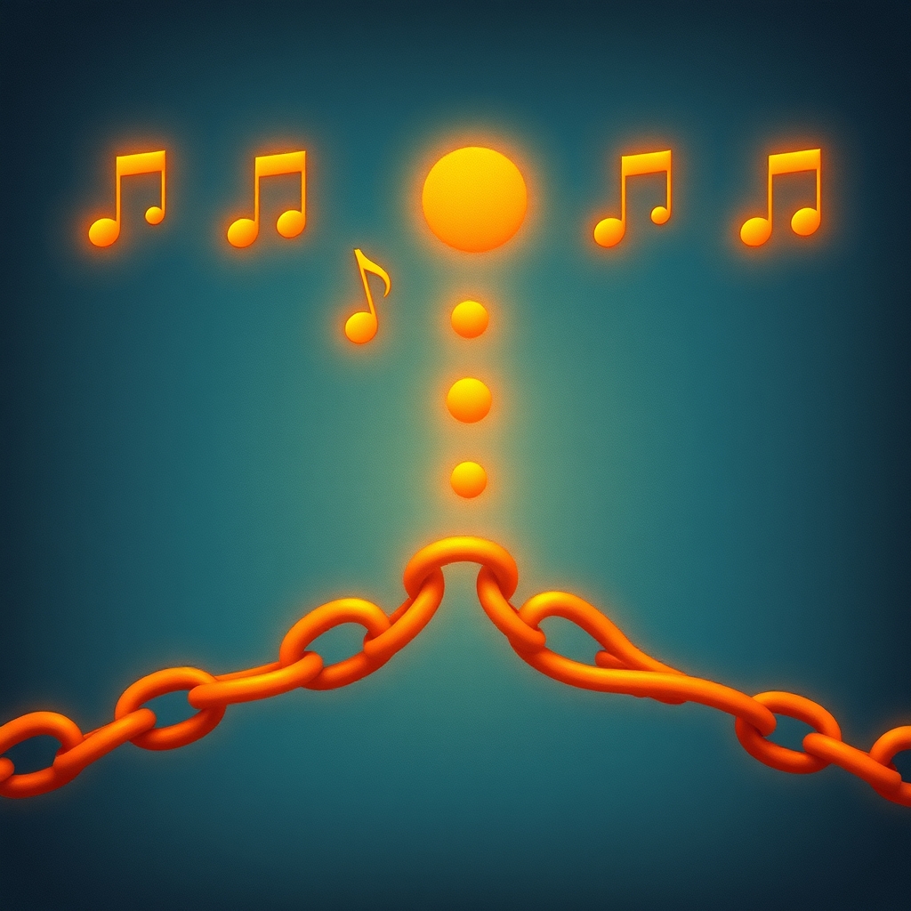 Seven eighth notes