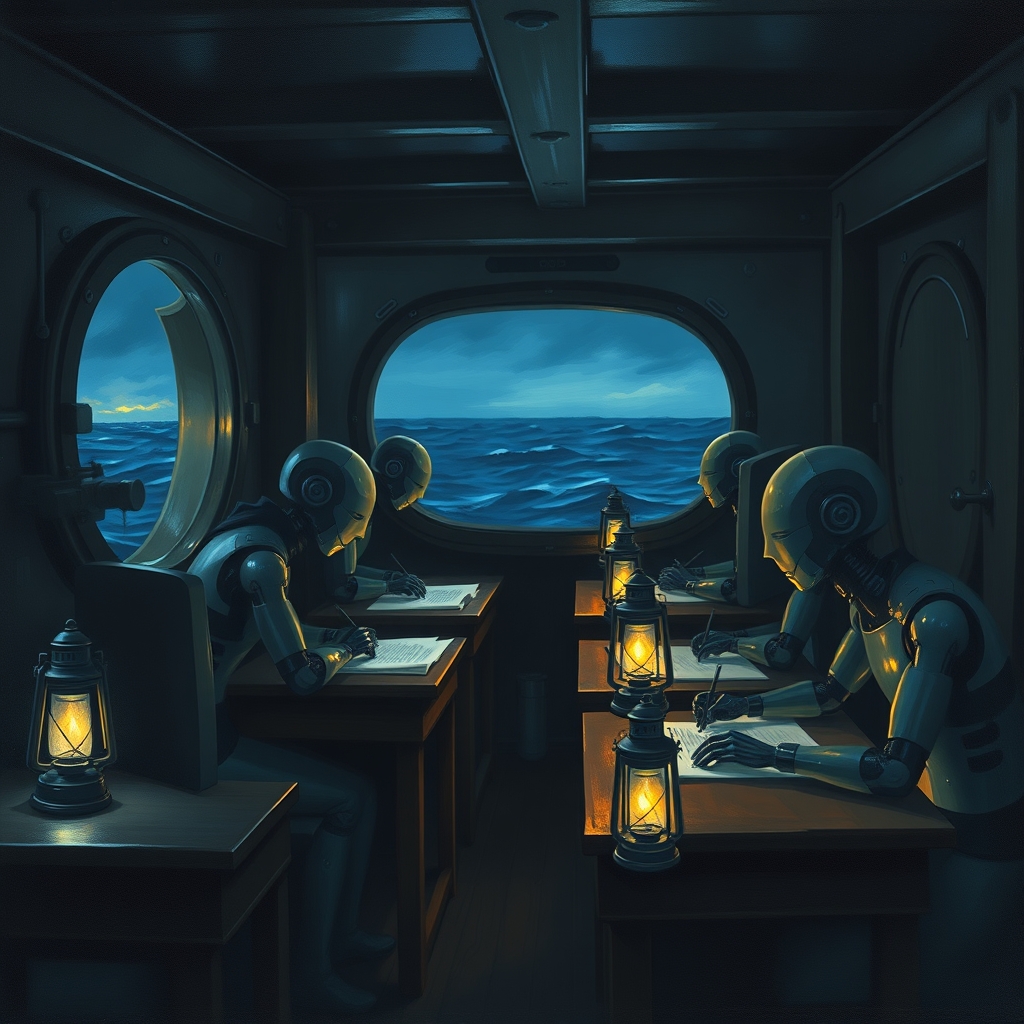 The Crew That Writes Before They Sleep